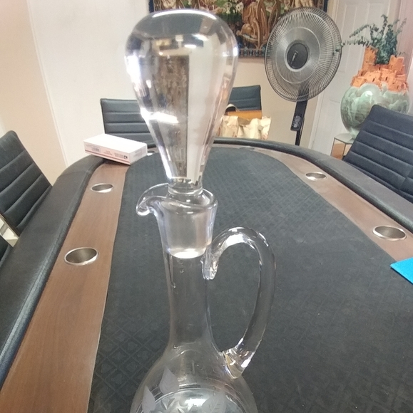 Toscany TOY26 Crystal Decanter & Stopper - Picture 2 of 5